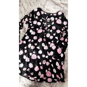 Floral Shift Dress